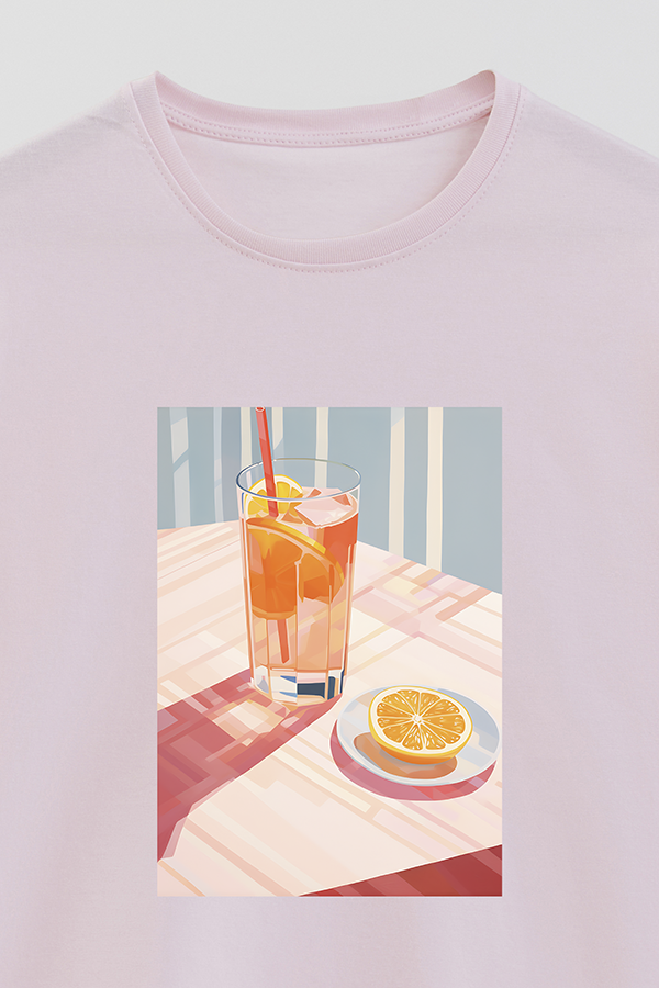 REMERA BASICA ESTAMPADA CITRUS ORANGE 1