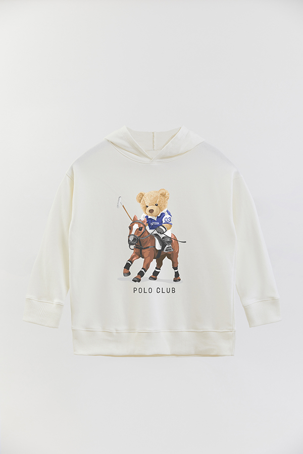 HOODIE RUSTICO BOY TEDDY POLO CLUB