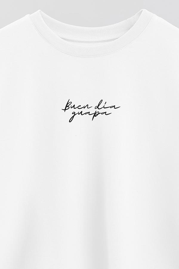 REMERA CROP ESTAMPADA VALENTINE GUAPA 2