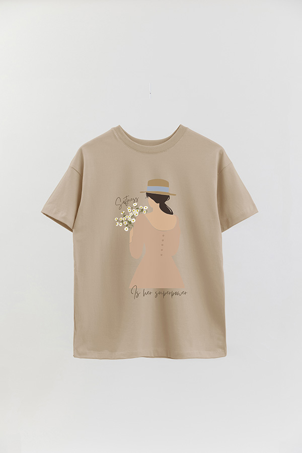 REMERA OVER ESTAMPADA SOFTNESS
