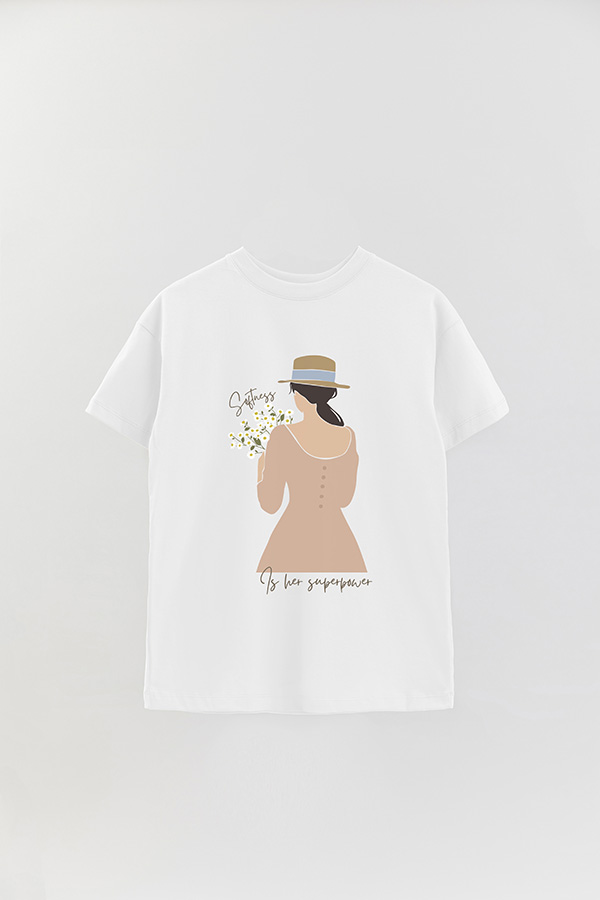 REMERA OVER ESTAMPADA SOFTNESS