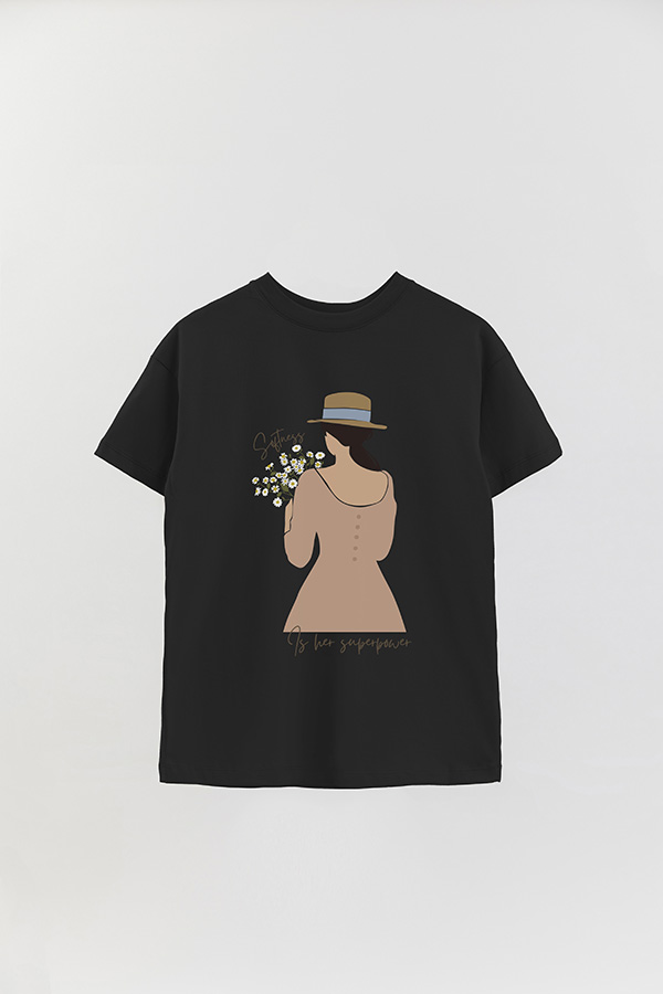 REMERA OVER ESTAMPADA SOFTNESS