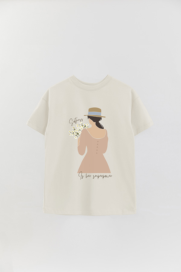 REMERA OVER ESTAMPADA SOFTNESS
