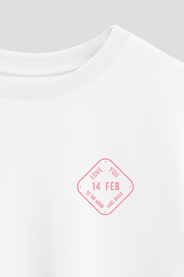 REMERA CROP ESTAMPADA VALENTINE STAMP 7