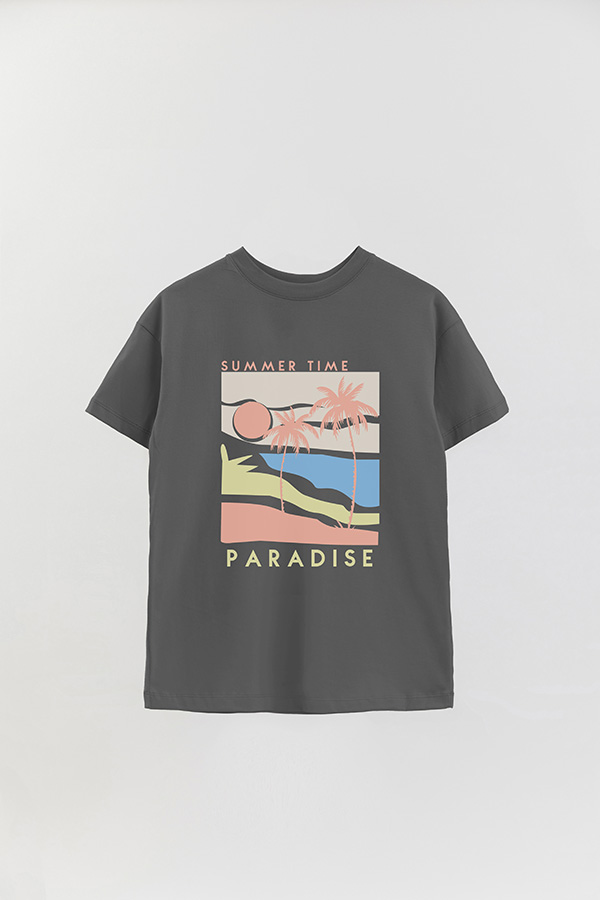 REMERA OVER ESTAMPADA SUMMER TIME