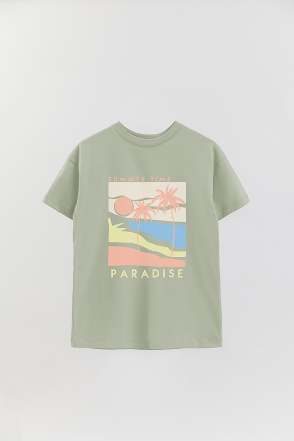 REMERA OVER ESTAMPADA SUMMER TIME