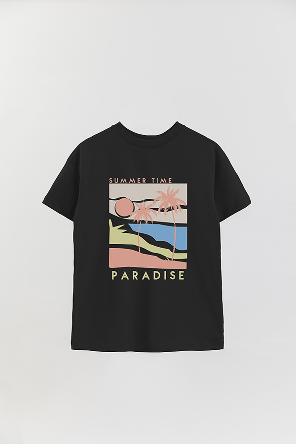 REMERA OVER ESTAMPADA SUMMER TIME