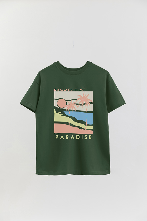 REMERA OVER ESTAMPADA SUMMER TIME