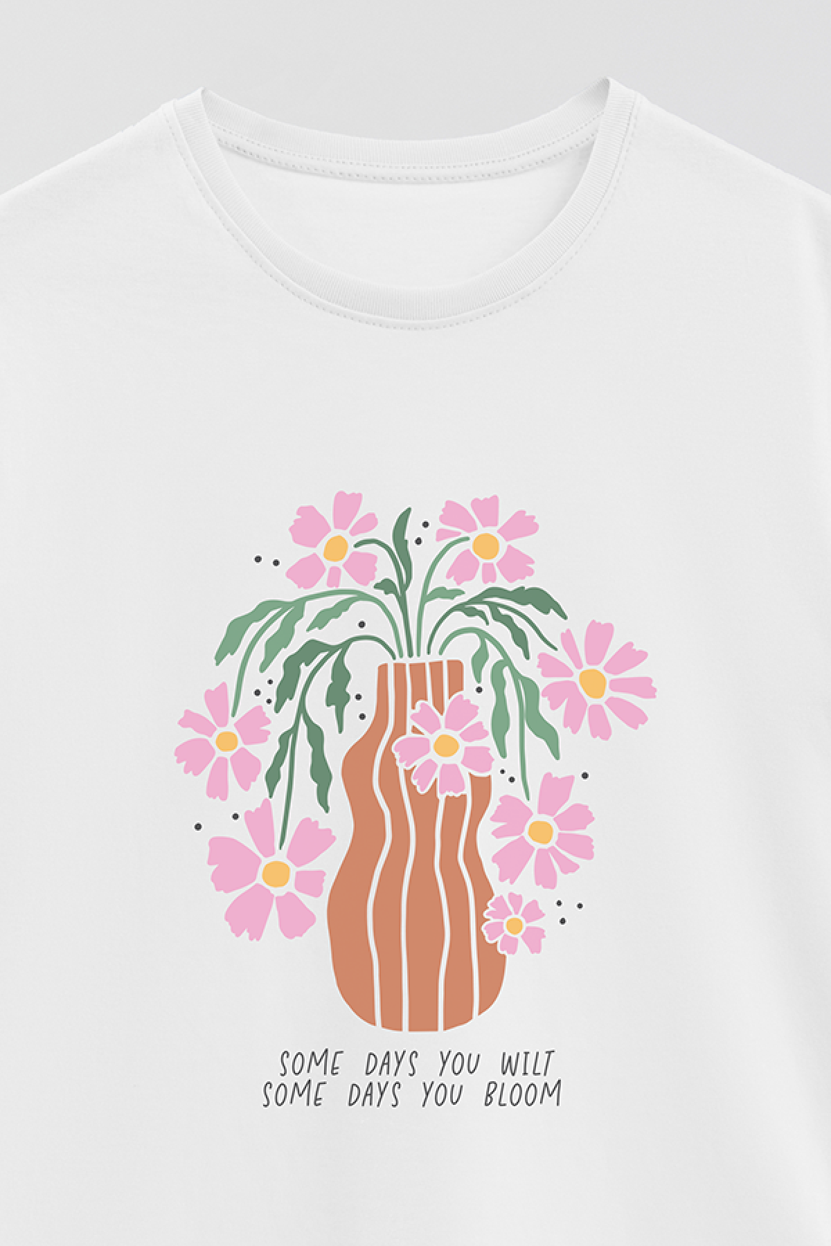 REMERA BASICA ESTAMPADA BO SOME DAYS YOU WILT