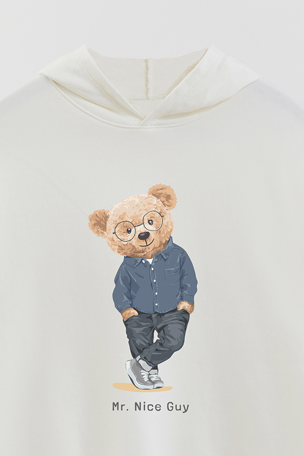 HOODIE RUSTICO BOY TEDDY MR NICE GUY