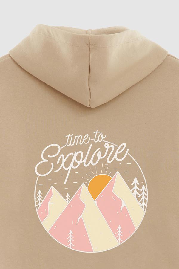 HOODIE ESTAMPADO TIME TO EXPLORE 2