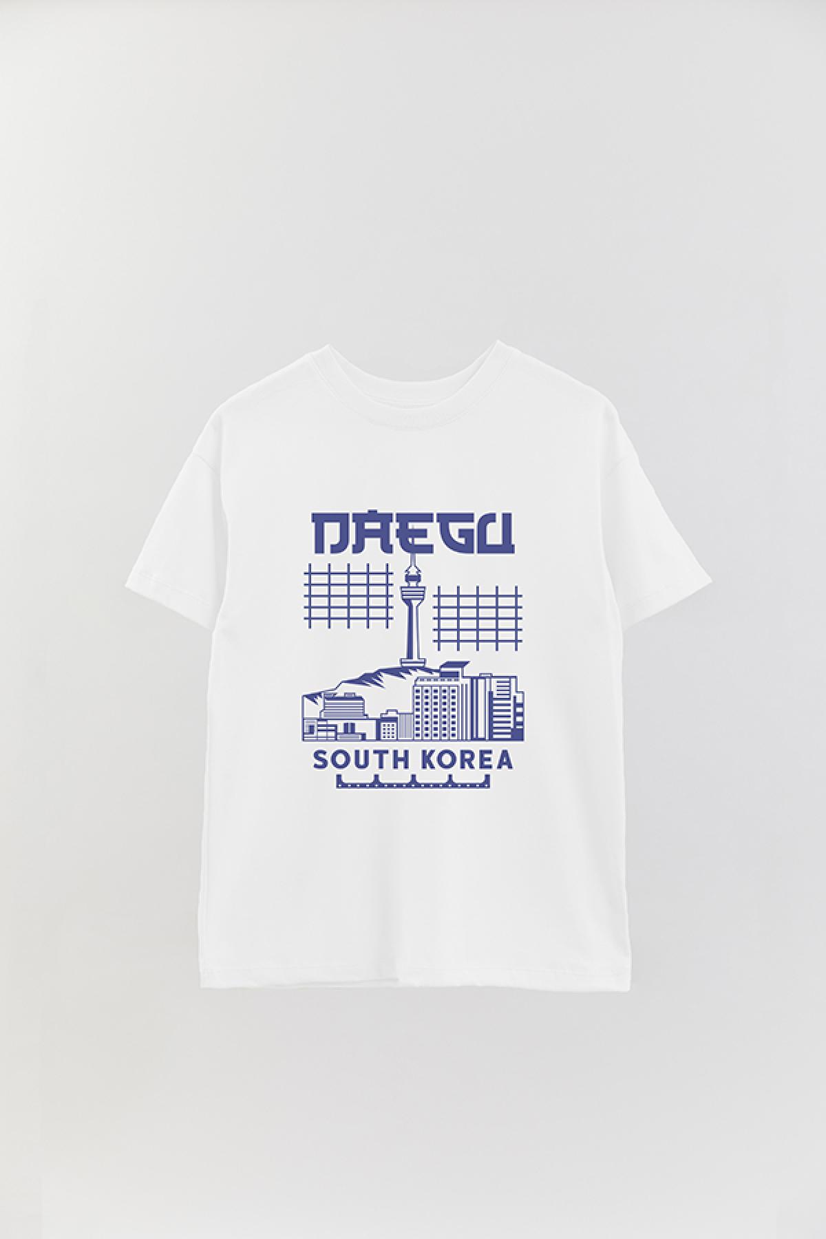 REMERA OVER ESTAMPADA CT DAEGU