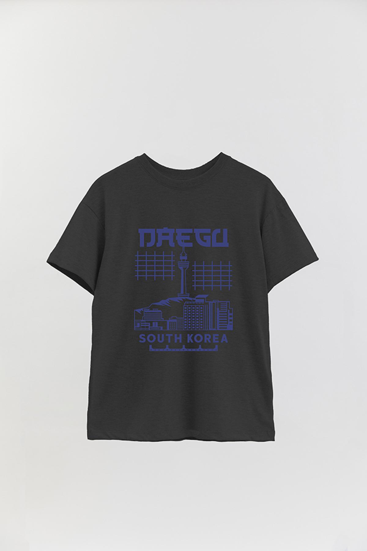 REMERA OVER ESTAMPADA CT DAEGU