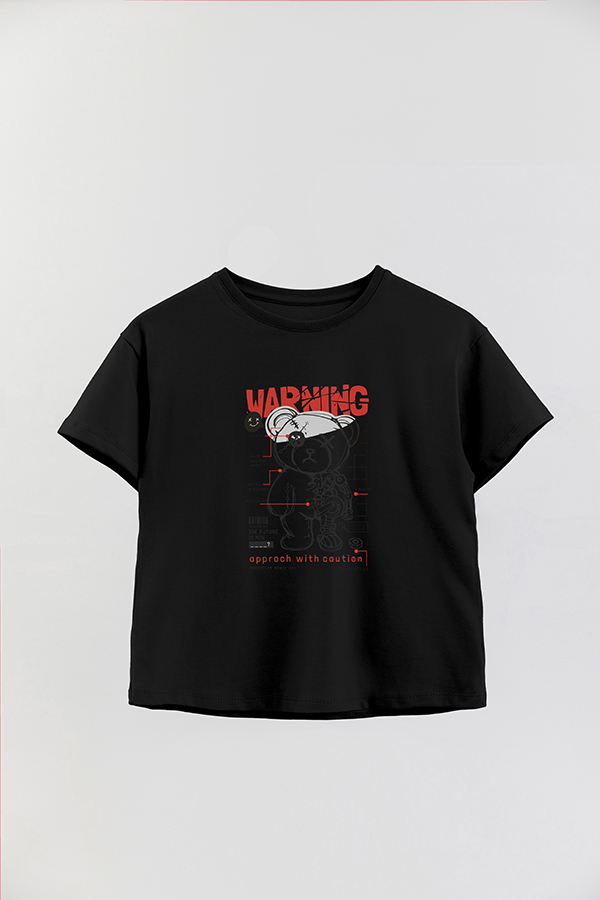 REMERA GB OVERSIZE TEDDY WARNING