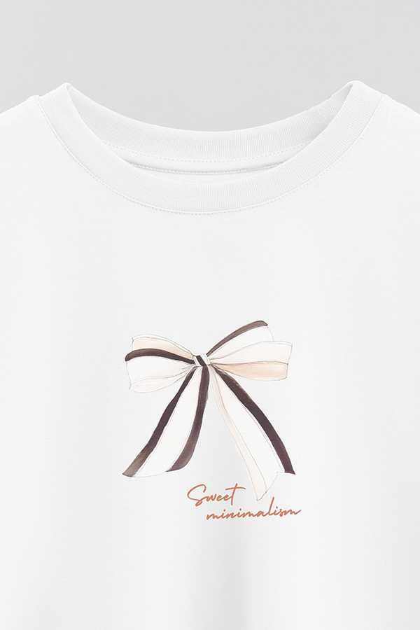 REMERA CROP ESTAMPADA COASTAL SWEET MINIMALISM