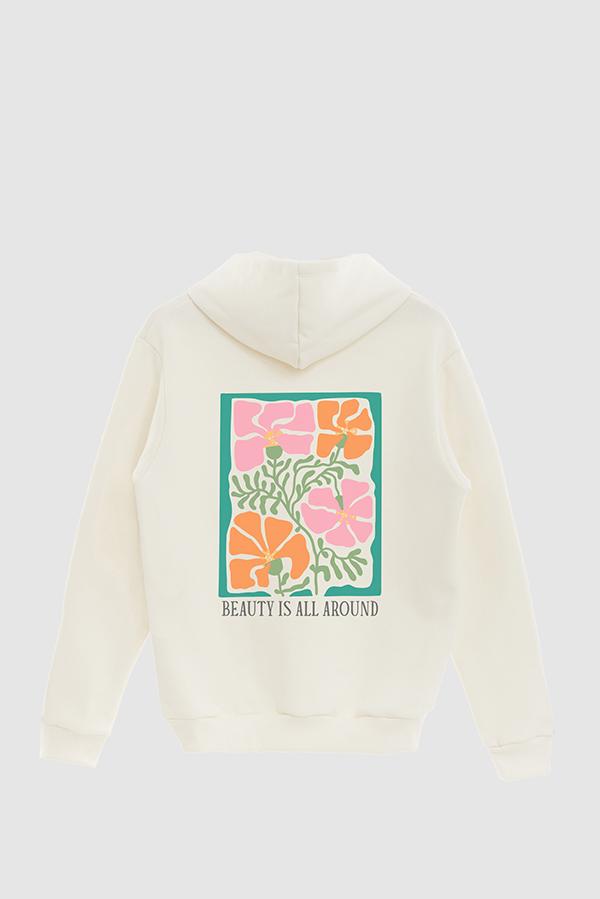 HOODIE ESTAMPADO BOHO BEAUTY IS ALL AROUND