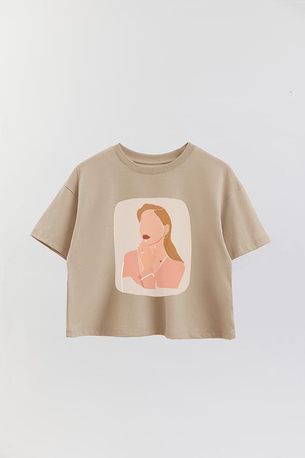 REMERA CROP ESTAMPADA ART 40