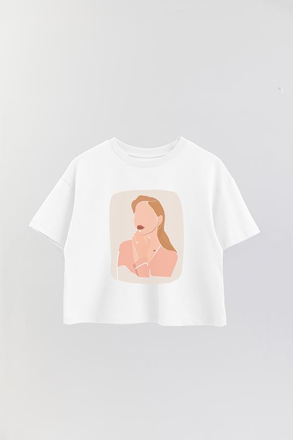 REMERA CROP ESTAMPADA ART 40