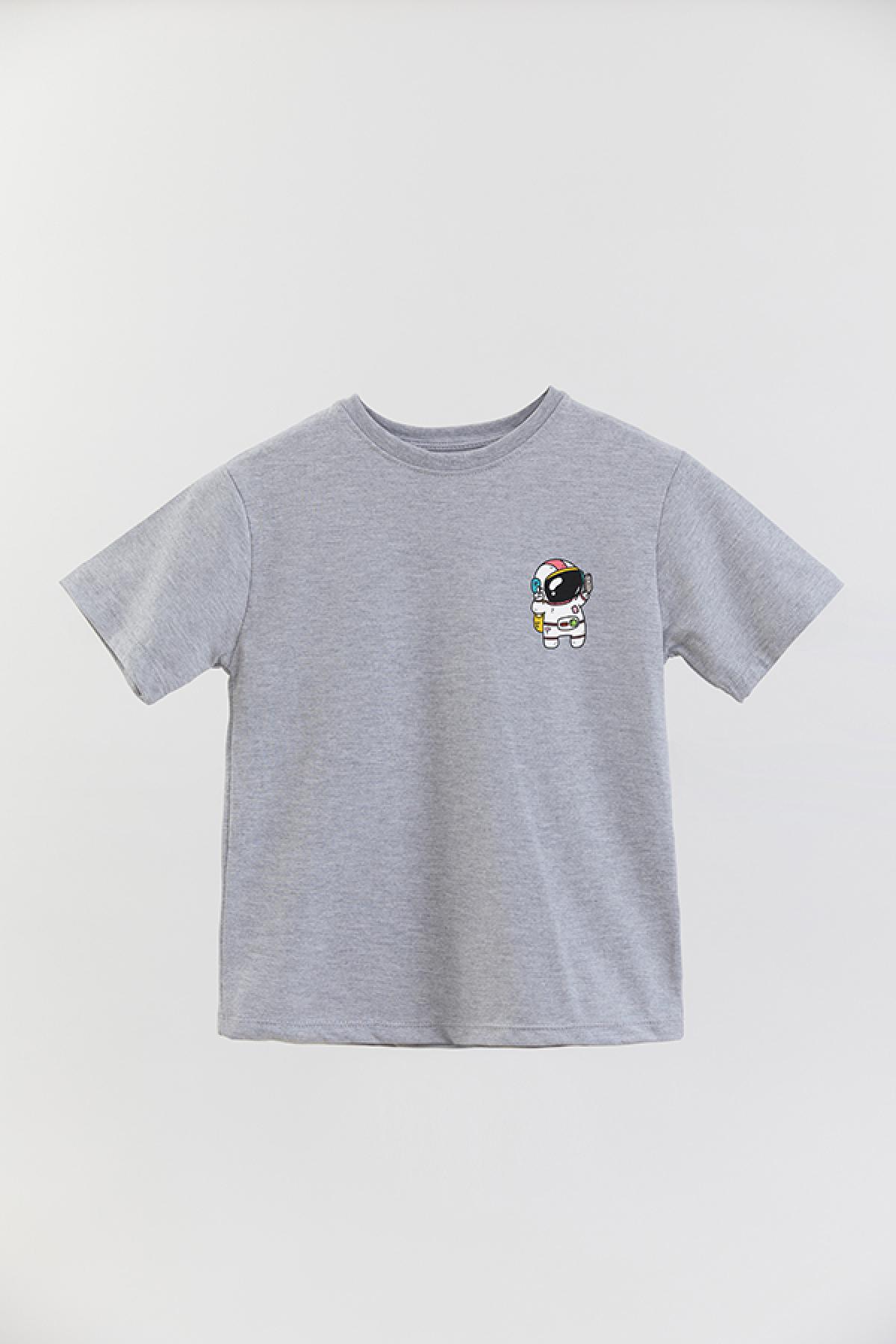 REMERA BASIC BOY GR ASTRONAUT SELFIE