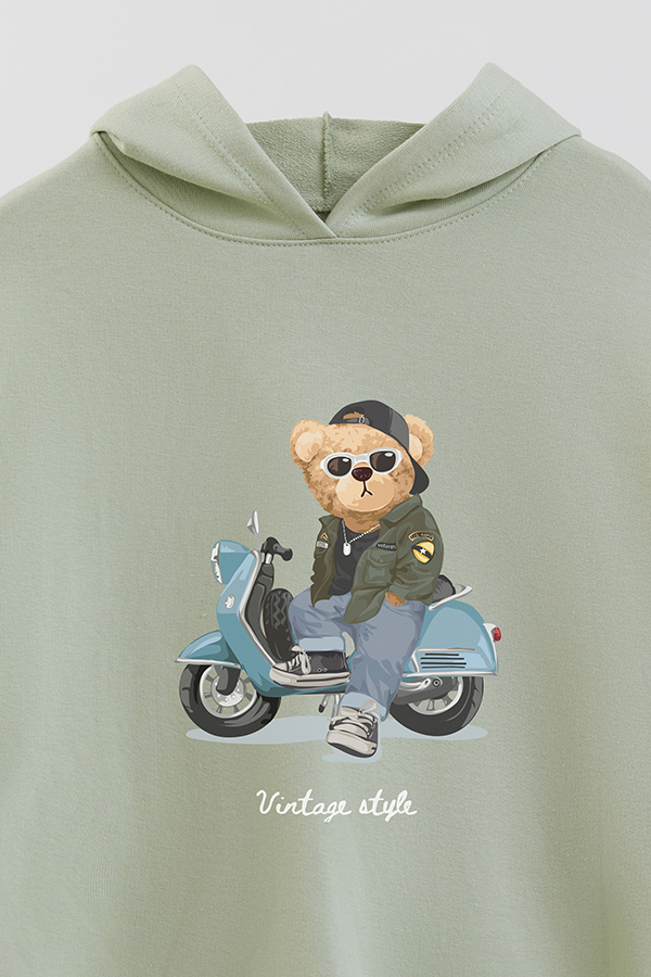 HOODIE RUSTICO KIDS TEDDY VINTAGE