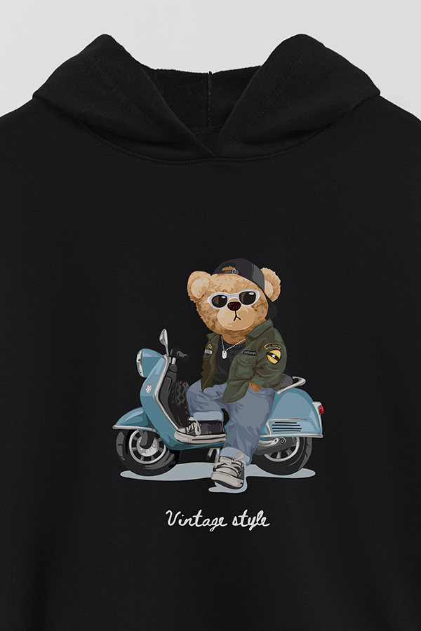 HOODIE RUSTICO KIDS TEDDY VINTAGE
