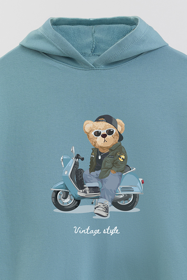 HOODIE RUSTICO KIDS TEDDY VINTAGE