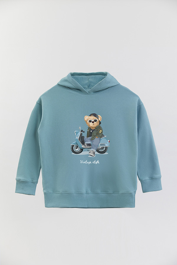 HOODIE RUSTICO KIDS TEDDY VINTAGE