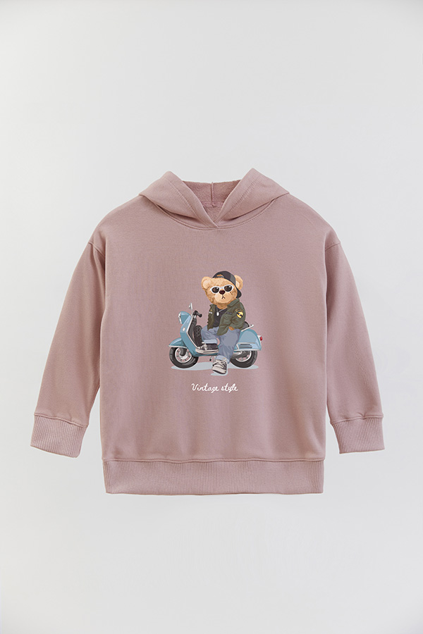 HOODIE RUSTICO KIDS TEDDY VINTAGE