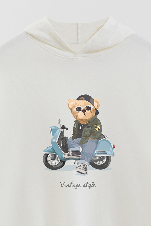 HOODIE RUSTICO KIDS TEDDY VINTAGE