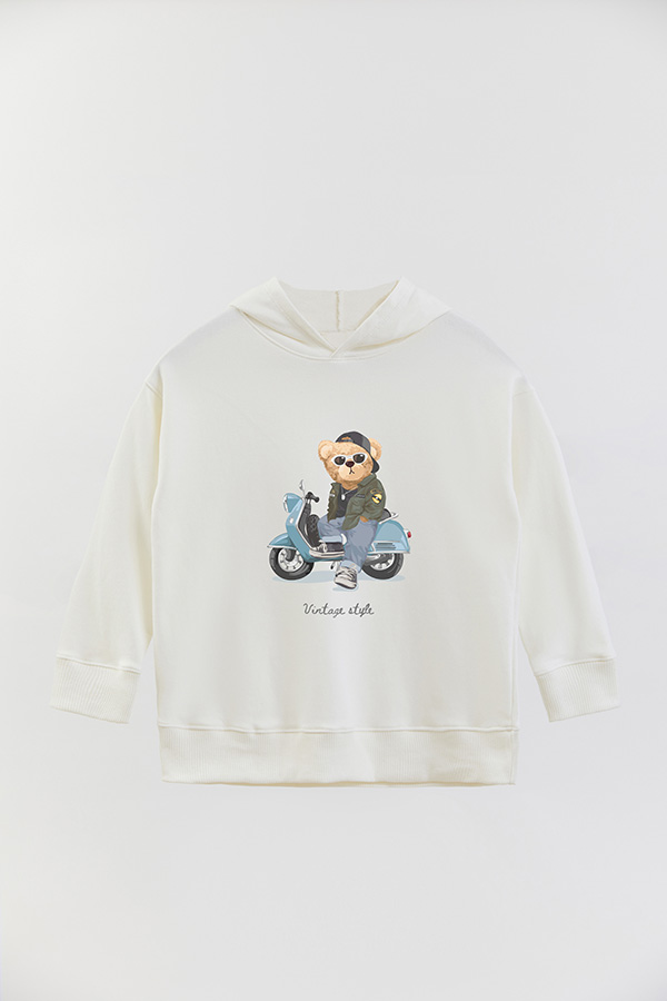 HOODIE RUSTICO KIDS TEDDY VINTAGE
