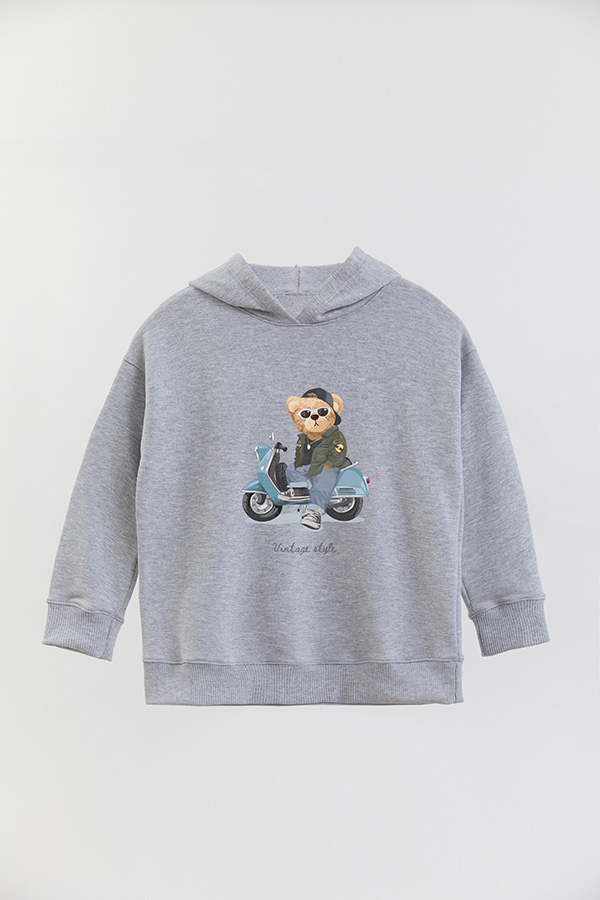 HOODIE RUSTICO KIDS TEDDY VINTAGE