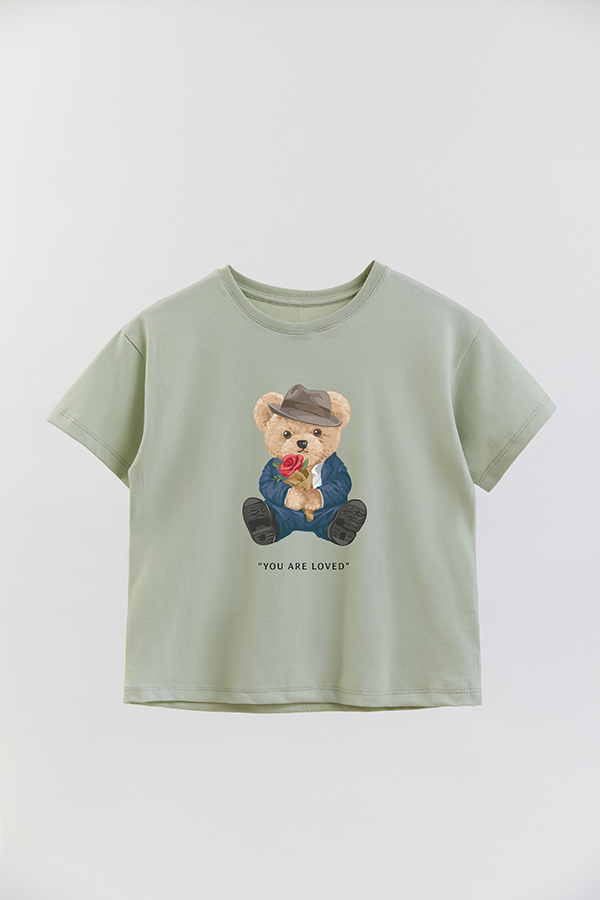 REMERA GB OVERSIZE TEDDY YOU ARE LOVED