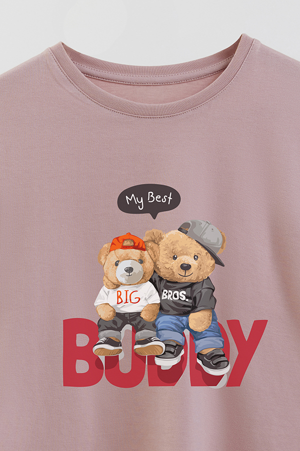 REMERA GB OVERSIZE TEDDY BUDDY
