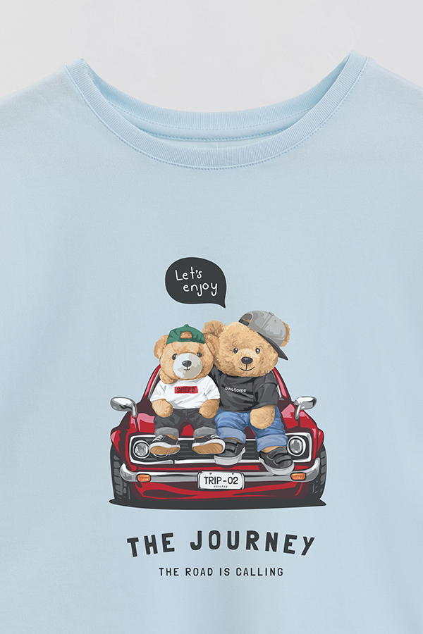 REMERA GB OVERSIZE TEDDY THE JOURNEY