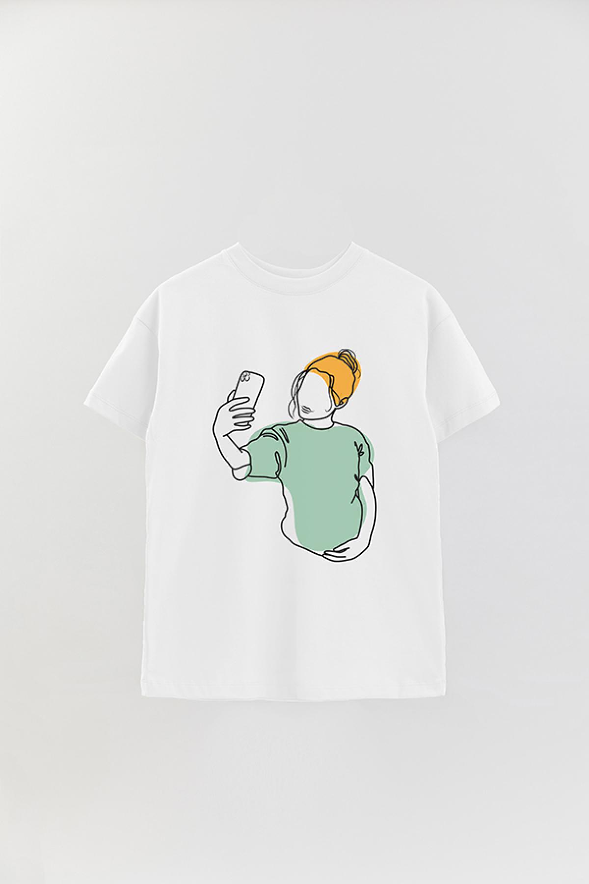 REMERA OVER ESTAMPADA W TRENDY FASHION 28