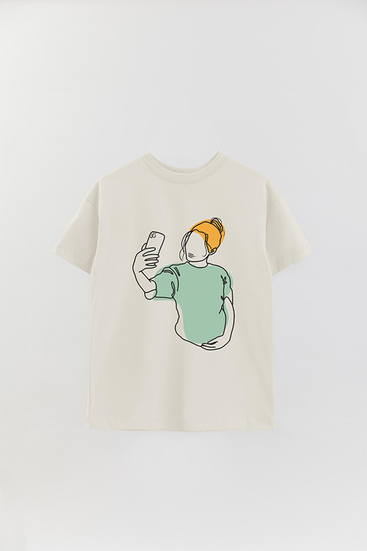 REMERA OVER ESTAMPADA W TRENDY FASHION 28
