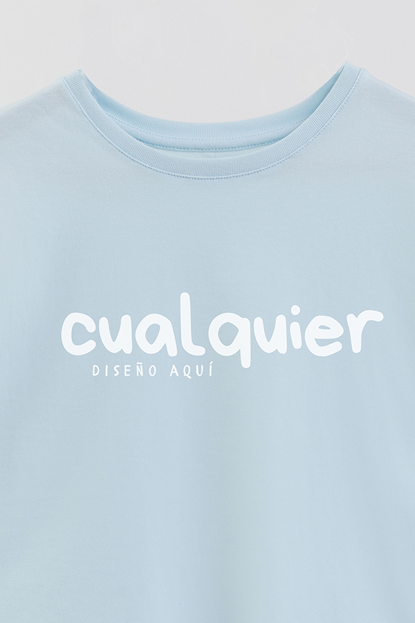 REMERA OVER KID PERSONALIZADA