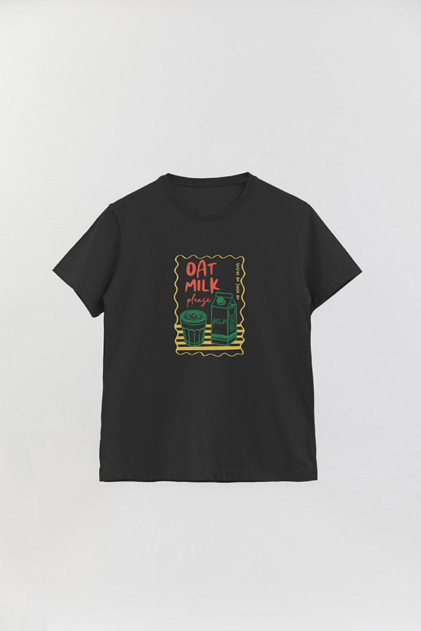 REMERA BASICA ESTAMPADA HD OATMILK
