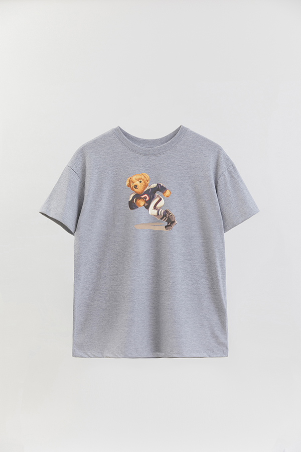 REMERA OVER ESTAMPADA UNISEX BEAR RUGBY BEAR