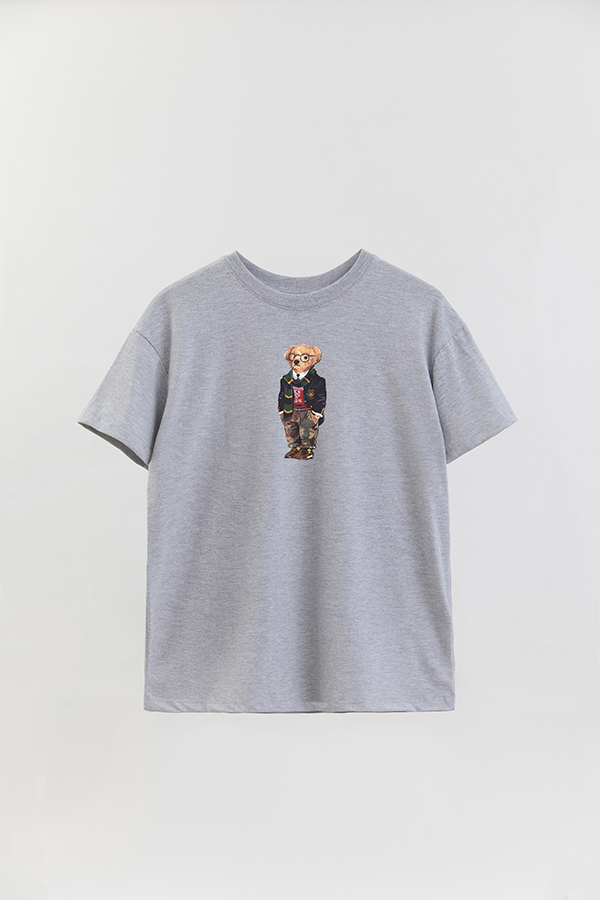 REMERA OVER ESTAMPADA UNISEX BEAR UNIVERSITY