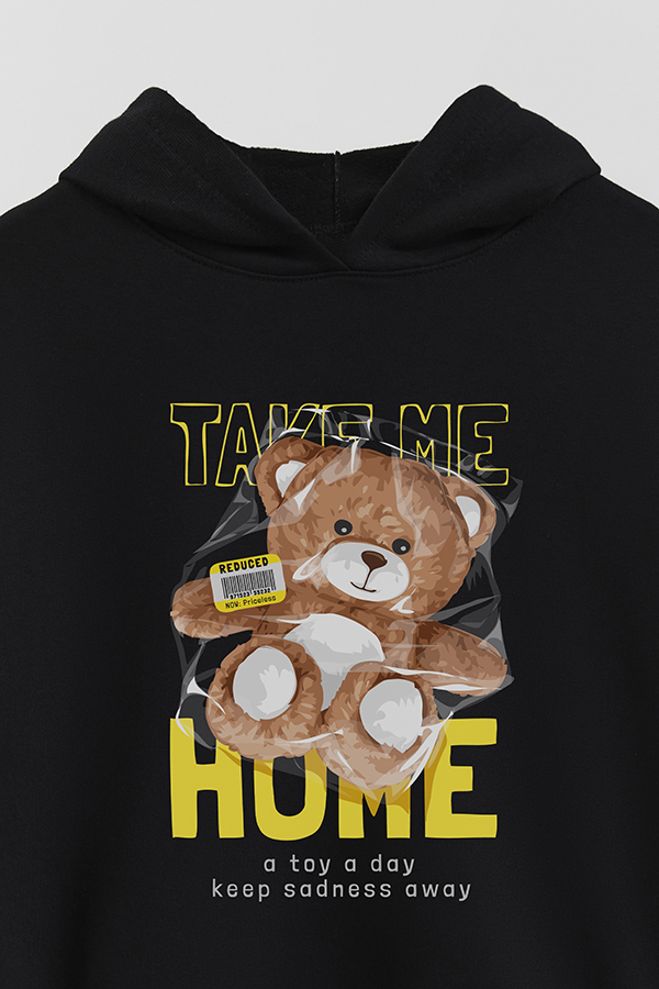 HOODIE RUSTICO BOY TEDDY TAKE ME HOME