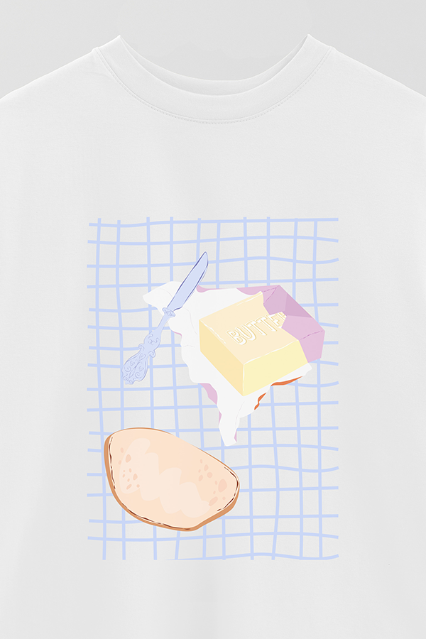 REMERA OVER ESTAMPADA BUTTER