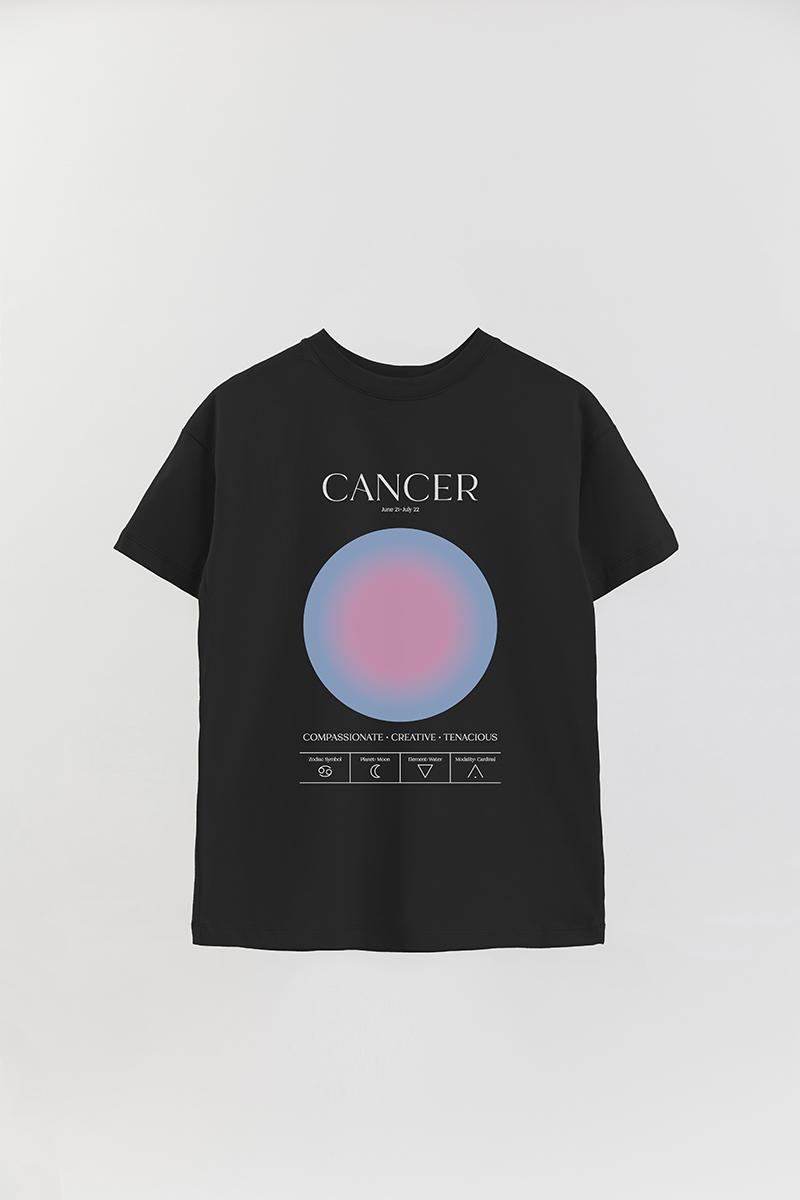 REMERA OVER ESTAMPADA UNISEX PST CANCER