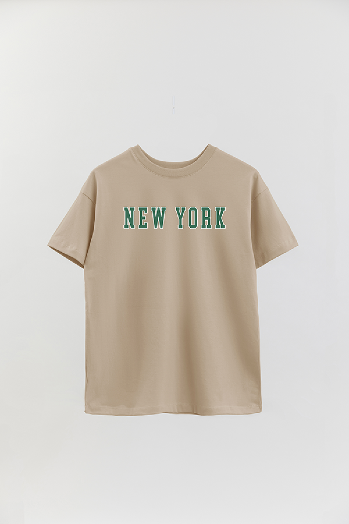REMERA OVER ESTAMPADA WCV NEW YORK GREEN