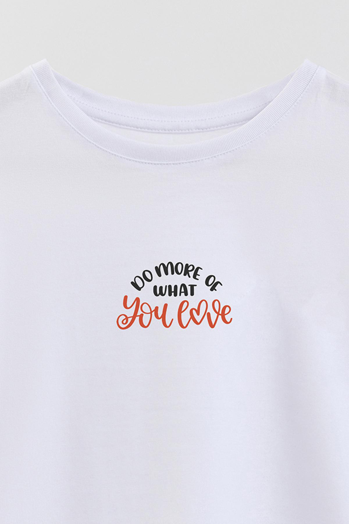 REMERA GIRL OVER MIN DO MORE OF WHAT YOU LOVE