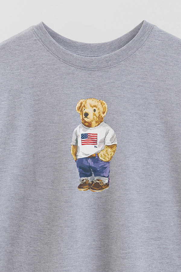 REMERA OVER ESTAMPADA UNISEX BEAR USA TSHIRT
