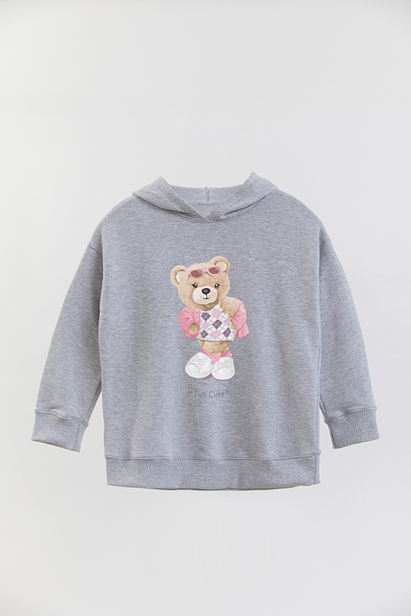 HOODIE RUSTICO KID TEDDY TOO CUTE