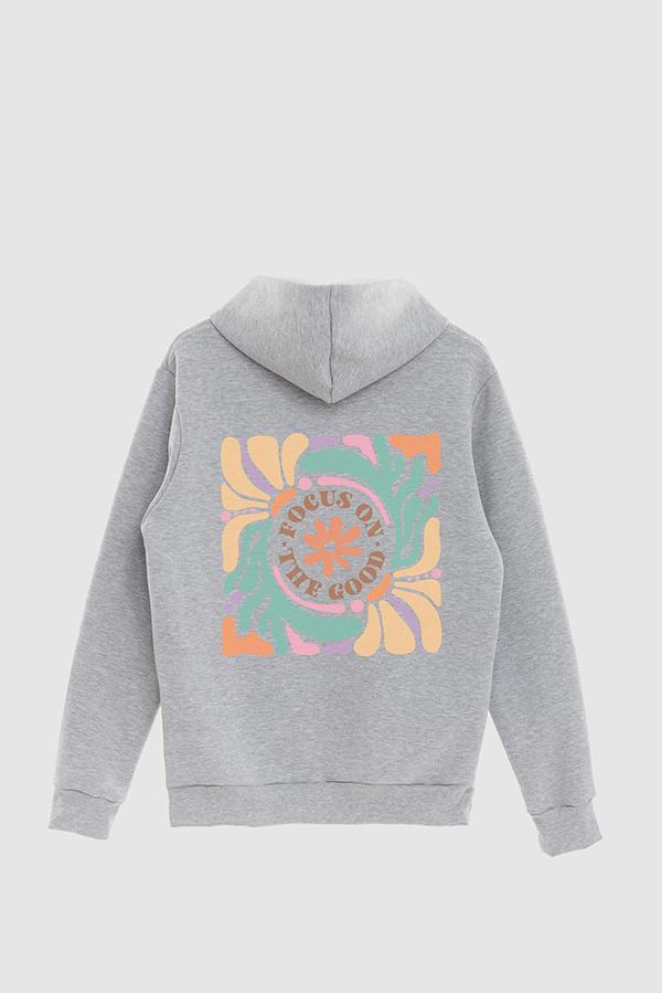 HOODIE ESTAMPADO BOHO THE FOCUS ON THE GOOD
