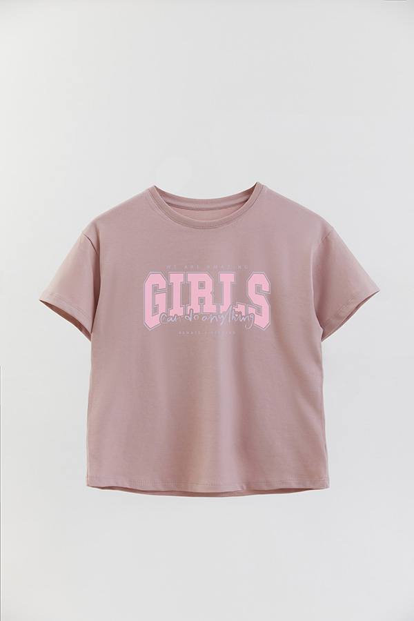 REMERA GIRL OVER GIRLS CAN DO ANYTHING