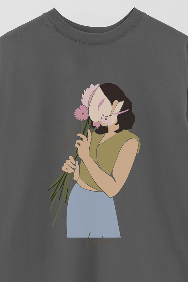 REMERA OVER ESTAMPADA LOUD SOUL